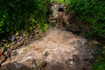 Beautiful river landscape, Armenia