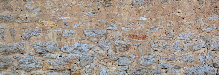 Old Weathered Stone Wall Texture