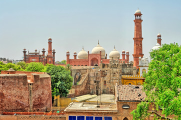 Fototapeta premium The Lahore Fort - a citadel in the city of Lahore, Punjab, Pakistan.