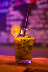 Drink in bar night
