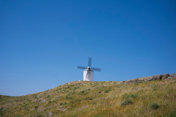 Castilla-La Mancha and it's windmills made famous by Don Quixote.