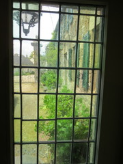 old French house window