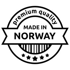 Fototapeta premium Made in Norway