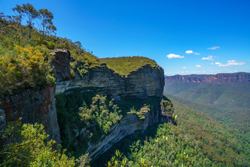 hiking the pulpit rock track, blue mountains national park, australia 5