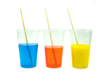 Mixing color epoxy resin in plastic cup