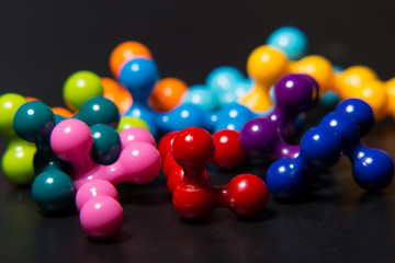 Colored balls