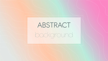 Abstract background with modern elements, vector trendy design.