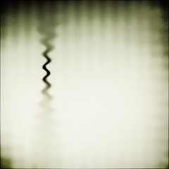 black wavy line in a square