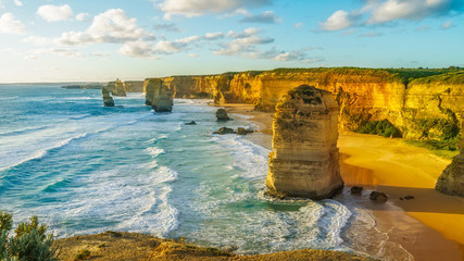 twelve apostles at sunset,great ocean road at port campbell, australia 37