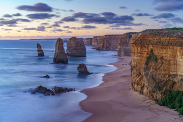 twelve apostles at sunset,great ocean road at port campbell, australia 193