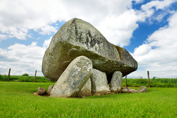 The Brownshill Dolmen, officially known as Kernanstown Cromlech, a magnificent megalithic granite...