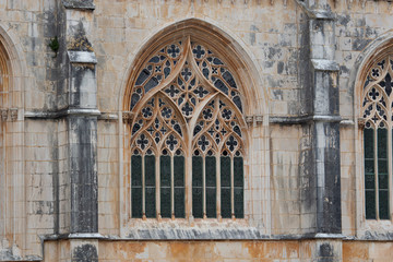 Obraz premium Monastery of Batalha, Manueline style, Batalha, Portugal