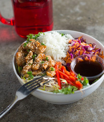 healthy eating food cereals fruit protein oil milk 