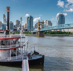 Perfect Day in Cincinnati Riverfront