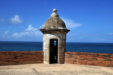 Obraz premium San Juan ,Puerto Rico El Morro