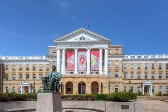 Bascom Hall on the campus of the University of Wisconsin-Madison