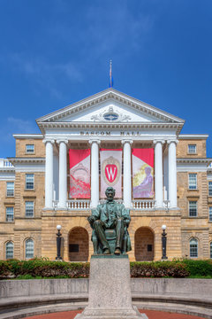 Bascom Hall on the campus of the University of Wisconsin-Madison