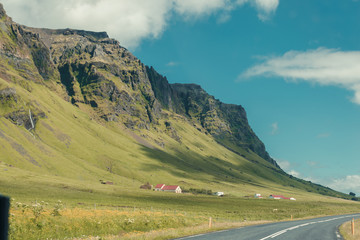 road in the green mountains