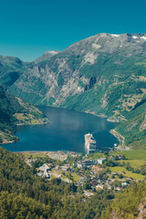 village in the mountains