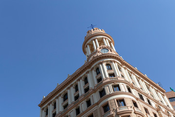 Apartment buildings in Madrid