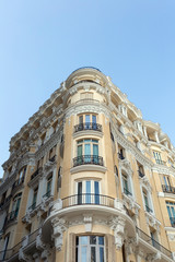 Apartment buildings in Madrid