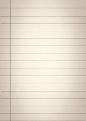Obraz premium aged white note paper with stripes