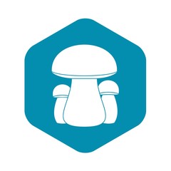 Mushroom icon. Simple illustration of mushroom vector icon for web