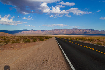 Mountain desert views