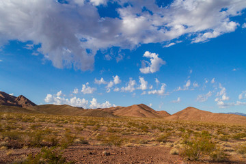 Mountain desert views