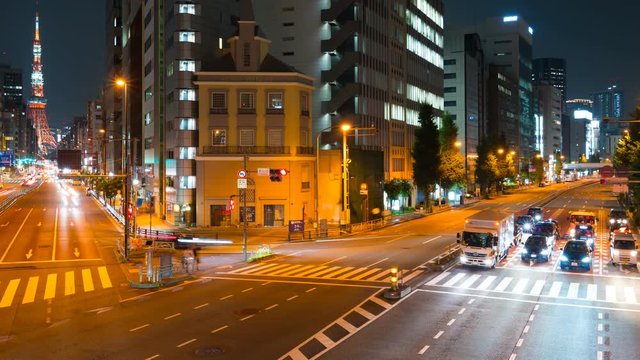 東京風景・タイムラプス
