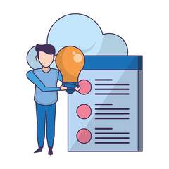 technology web digital hardware cartoon