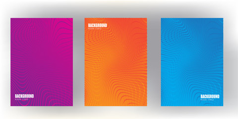 Fototapeta premium modern Minimal covers design with Colorful halftone gradients.background modern template design for web. Cool gradients. Future geometric patterns. Eps10
