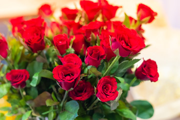 Big red rose bouquet Give due to love