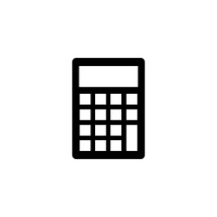 calculator icon vector.