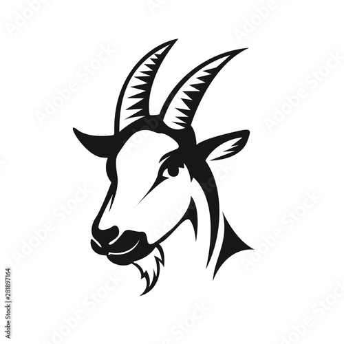 Head Goat Front View Drawing Art Logo Design Inspiration Wall Mural Shiiparts Head Goat Front View Drawing Art Logo Design Inspiration Wall Mural Shiiparts