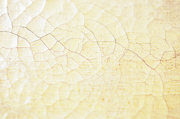 Fototapeta premium Closeup old cracked Oil on canvas texture. Soft focus. - Image