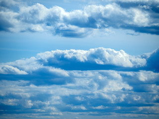 Bright colors, partial clouds