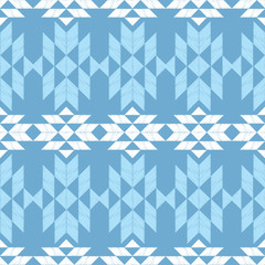 Ethnic boho seamless pattern. Lace. Embroidery on fabric. Patchwork texture. Weaving. Traditional ornament. Tribal pattern. Folk motif. Can be used for wallpaper, textile, wrapping, web. 