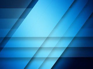 Abstract Elegant Geometric Neon Blue Background