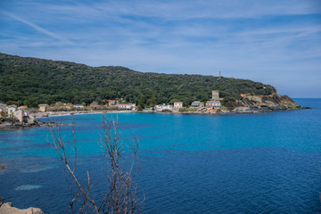 Fototapeta na wymiar Cap Corse, Corse.