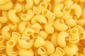 Pasta or macaroni close up