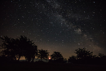 Fototapeta premium sternenhimmel