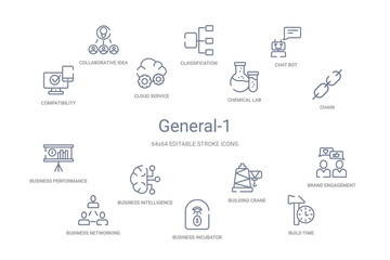 general-1 concept 14 outline icons