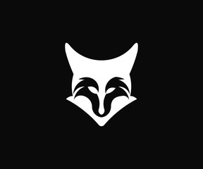 wolf logo design element