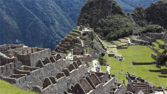 The Lost Incan City of Machu Picchu near Cusco, Peru.