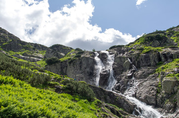 The Great Siklawa Waterfall, Tatra Mountains, Poland
