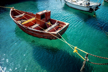 Obraz premium old fishing boat