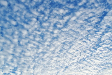 cloud spreading on sky in sunny day