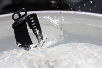Smart Watch in water