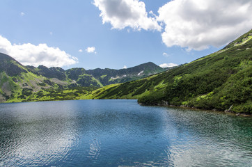 Valley of five ponds. Tatra mountains, Poland.